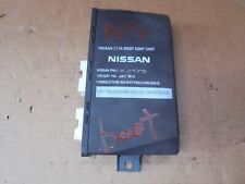 NISSAN MICRA K12 C+C CONVERTIBLE 2007 ROOF CONTROL ECU