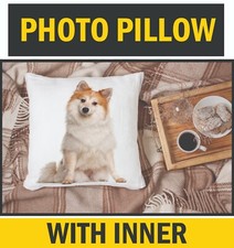 Personalised Pillow Photo Text