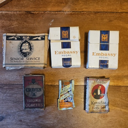 Rare empty cigarette - empty, packs