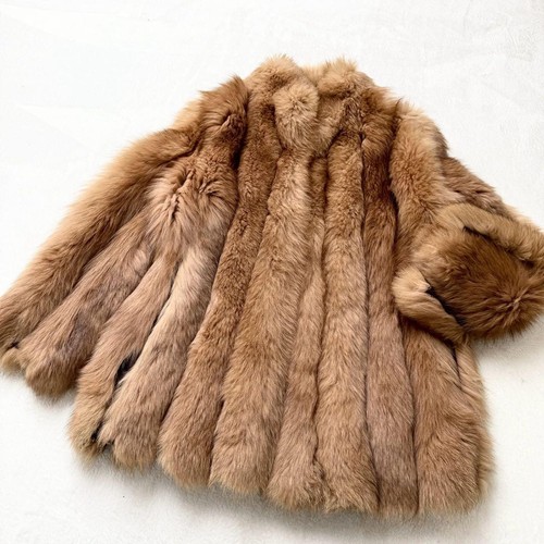 Rare sable blue fox real - sable,