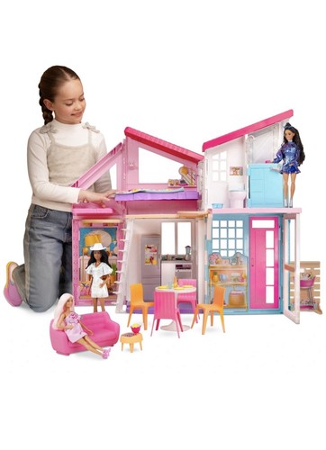 Barbie malibu house playset - malibu,