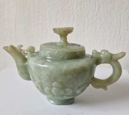 Jade chinese teapot antique - jade,
