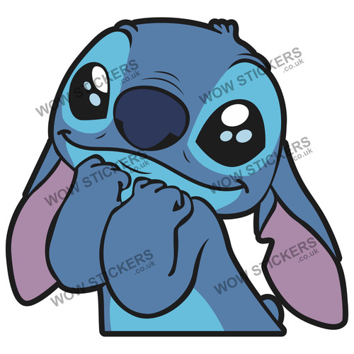 Character sticker stitch - character,