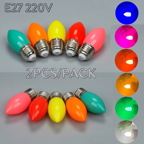 E27 led bulb 8 colors - e27,