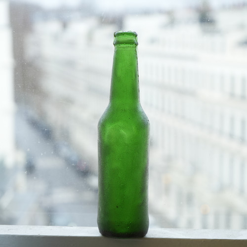 Sugar glass breakaway beer - glass,