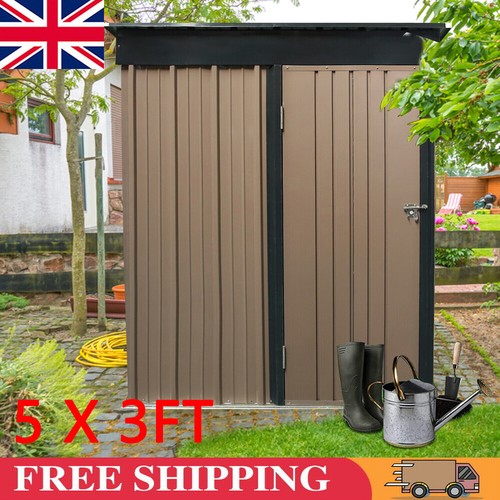 5x3ft outdoor storage shed - 5x3ft,