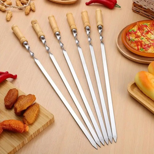18pcs long steel - long, bbq