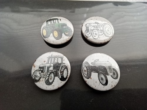 Tractor pin badge original x - , badge.
