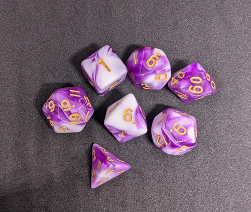 Polyhedral dice set - polyhedral,