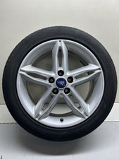 FORD FOCUS 17'' SILVER ALLOY WHEEL RIM F1EJ-C1B WITH 215/50 17 TYRE