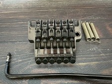 90s Ibanez Lo-Pro Edge Floyd Rose Tremolo Bridge Cosmo Black Made in Japan