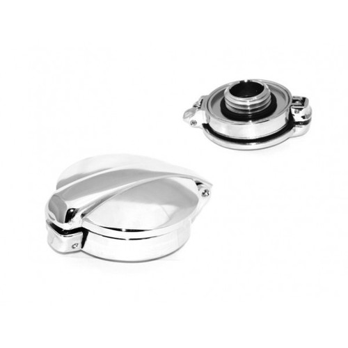 Billet aluminium oil filler
