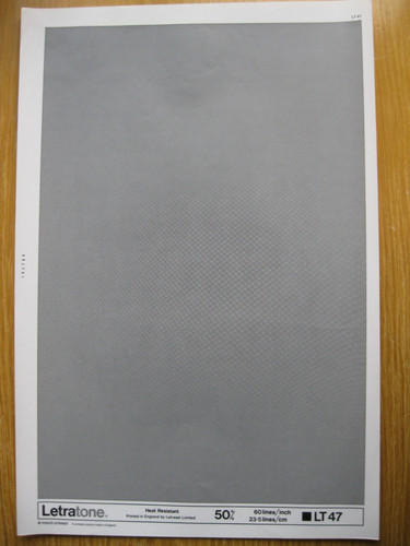 Letraset letratone 60 - x,