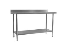 Commercial Stainless Steel Catering Prep Table For Work Kitchen Room Restaurant