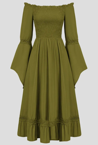Smocked bodice medieval - bodice,