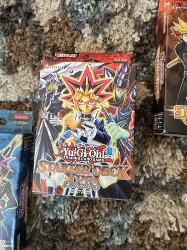 Sealed yugioh starter deck lot - sealed,