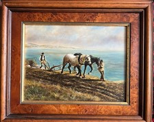 W Bowles Vintage Framed Oil