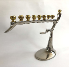 Vintage Menorah Hanukkah Menorah with nine branches Judaica