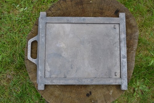 Cast iron flue - damper, chimney