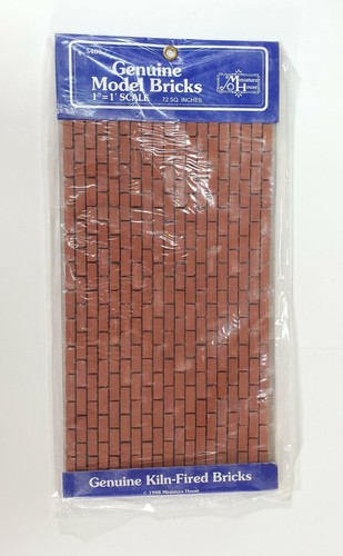 Miniature red bricks kiln - red,