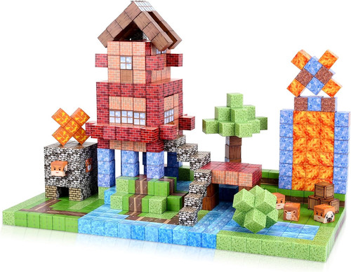 64pcs magnetic blocks - magnetic,