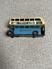 Triang Minic Tin Plate Friction Driven Larger Scale Route master Bus PENGUIN GWO