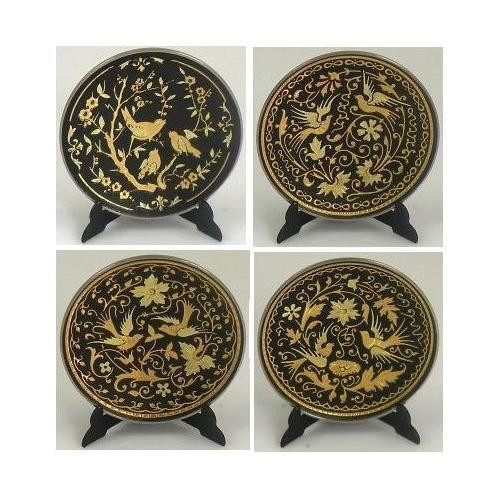Damascene gold dove - dove, design