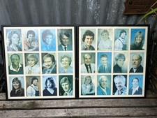 CROSSROADS CHARACTER SIGNED PHOTOS - 24 IN TOTAL 