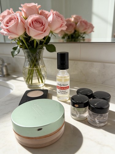 Lot vintage makeup - lot,