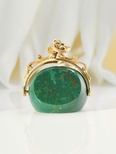 Antique 9ct Gold Bloodstone