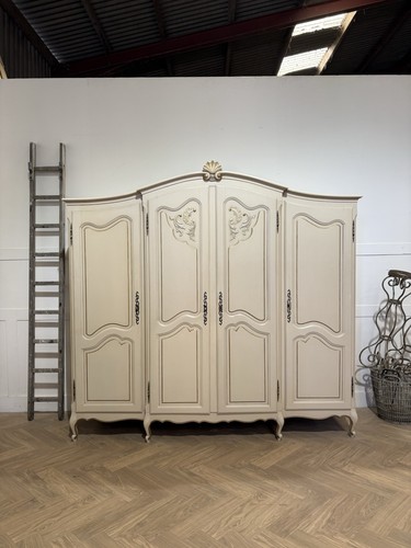 Vintage french armoire - vintage,