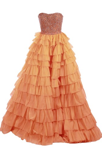 Sherri hill orange crystal - hill,