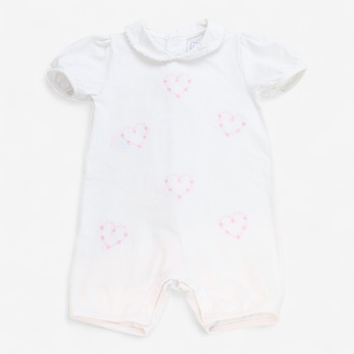 Emile rose romper cotton - et,