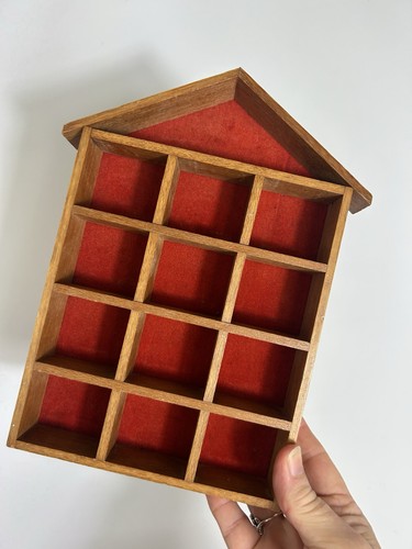 Vintage display shelf mini - shelf,
