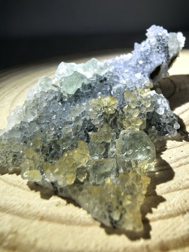 Natural fluorite crystal - fluorite,