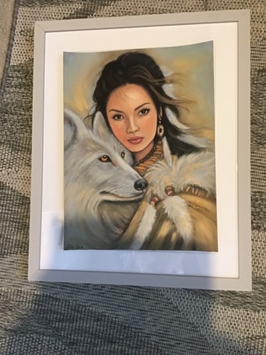 Original pastel painting - original,