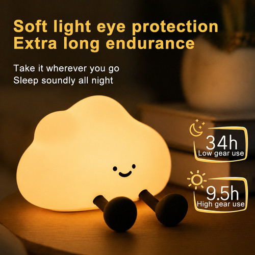 Touch sensor night light cloud - light,