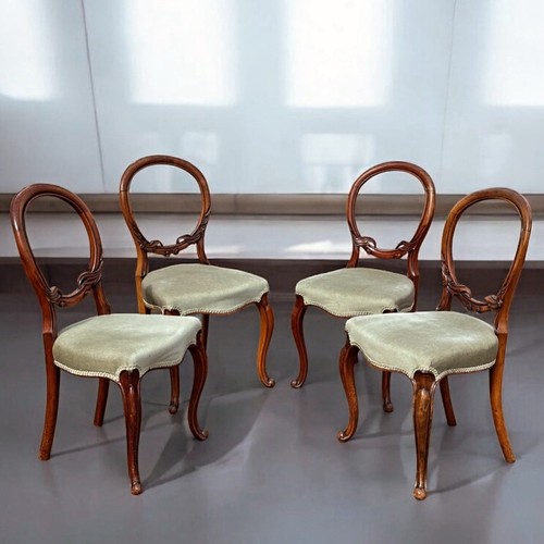 Victorian walnut set - victorian, of
