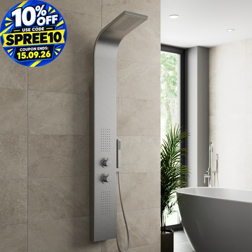 Thermostatic shower panel - shower,