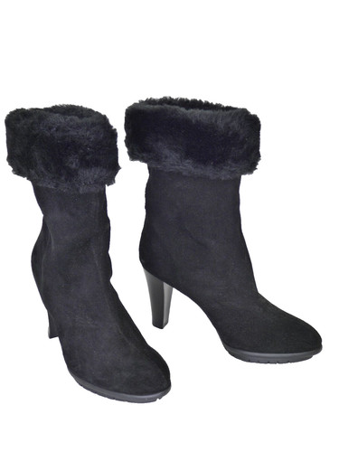 Aquatalia heeled boots black - boots,
