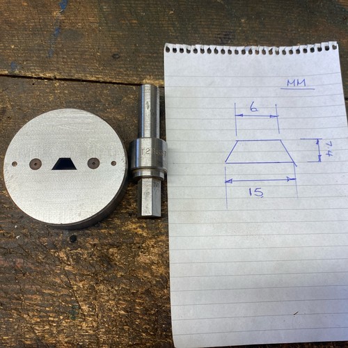 Fly press wedge - wedge,