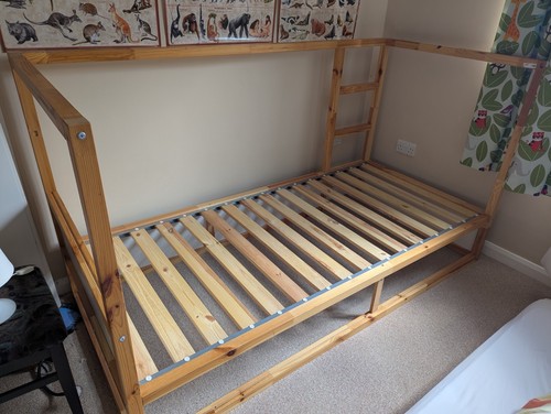 Ikea kura childrens - bed, frame