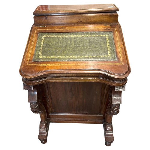 Mahogany davenport desk - mahogany,