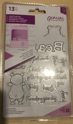 Gemini peek boo - , stamp