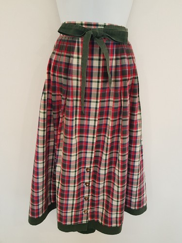 Vintage skirt red - vintage, green