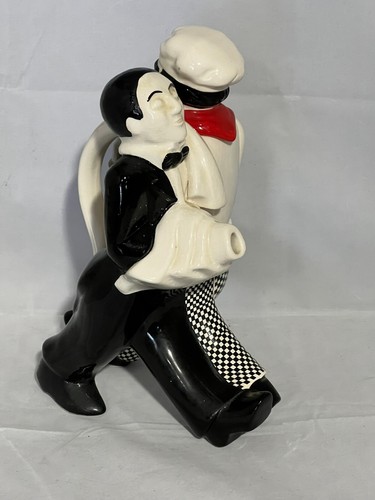 Teapot chef waiter - &,