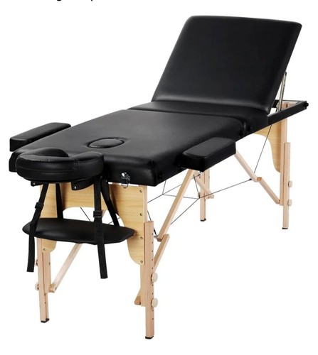 Portable massage table black - portable,
