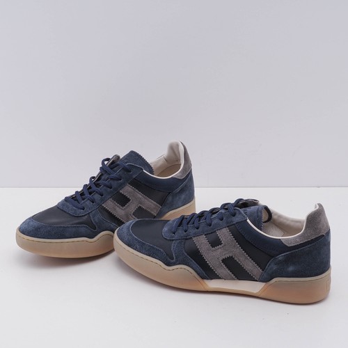 Hogan sneakers dark blue suede