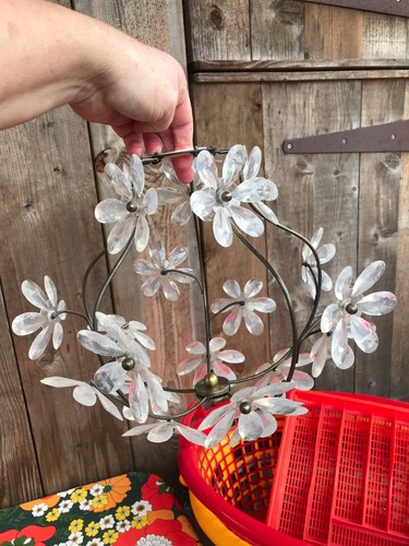 Daisy flower clear acrylic - daisy,