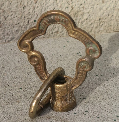 Brass bronze lamp chandelier - brass,